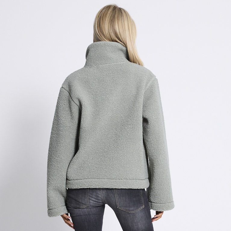 Pile jacket "Maxime" Light Army Green